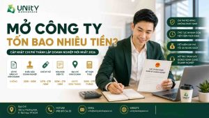 mở công ty mới tại Unity